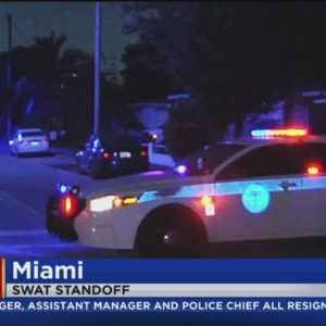 Man in custody after 10 hour standoff with Miami SWAT