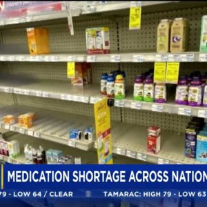 Medication Shortage Continues Throughout U.S.