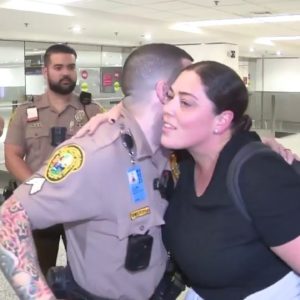 Miami-Dade officer returns home after being stuck in Peru