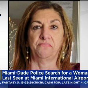 Missing Woman Last Seen at Miami Airport