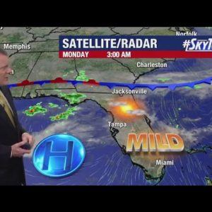 Monday morning Tampa Bay weather forecast Dec. 12