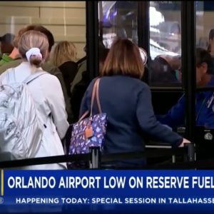 Orlando Airport Blames Heavy Delays On Fuel Shortage Caused By Bad Weather
