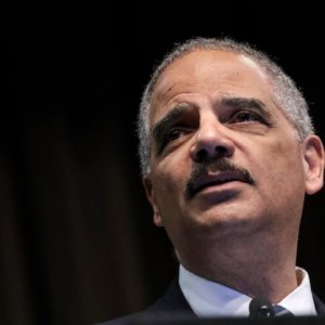 Former Attorney General Eric Holder expresses concern about Supreme Court elections case