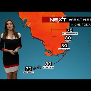 NEXT Weather - Miami + South Florida Forecast - Monday Morning 12/05