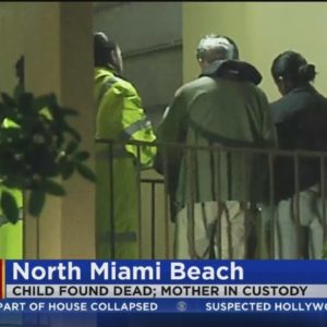 North Miami Beach mother in custody in child's death