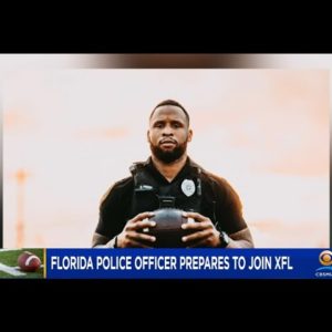 Ocala Police Officer Prepares To Join XFL