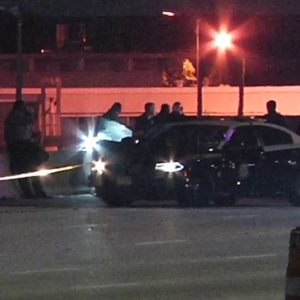 Person turns up dead next to car on I-95 in Broward