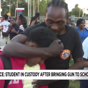 Police: student in custody after bringing gun to Fort Lauderdale school