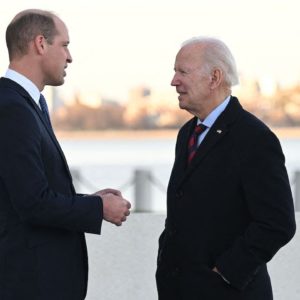 President Biden, Prince William meet in Boston | full video