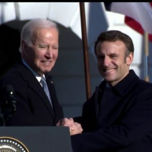 President Biden welcomes French President Macron to the White House