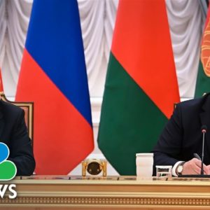 Putin Visits Belarus Amid Fears Of Fresh Ground Offensive In Ukraine