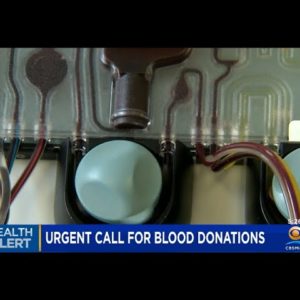 Red Cross Makes Urgent Call For Blood Donations