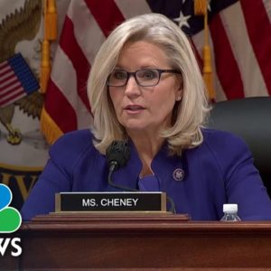 Rep. Cheney Calls Trump’s Refusal To Stop Riot ‘Utter Moral Failure’