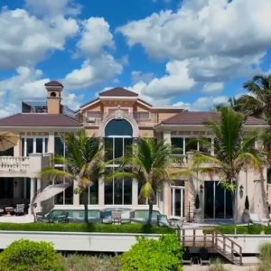 South Florida castle on the beach now on sale for hefty price