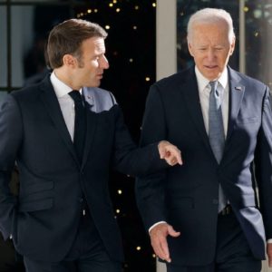 Biden hosts France's Macron following fallout from U.S.-Australia submarine deal