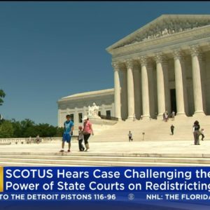 Supreme Court Hears Case On State Power To Redraw District Lines