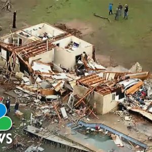 Suspected Tornado Destroys Oklahoma Homes