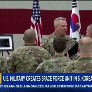 U.S. Space Force Activates New Unit In South Korea