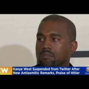Kanye West Suspended From Twitter After Posting Swastika And Anti-Semitic Comments