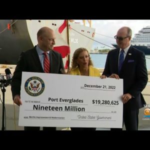 Port Everglades Receives $19 Million Federal Grant For Revitalization Program