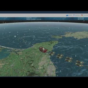 Watch Live: Tracking Santa on Christmas Eve