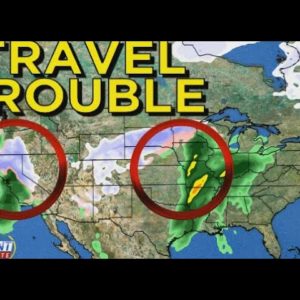 Weather could cause major travel problems post New Year's (2023)