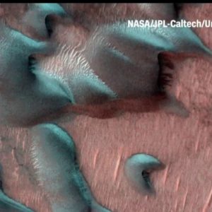 What winter is like on Mars, courtesy of NASA