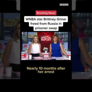 #WNBA Star #BrittneyGriner Freed From #Russia In Prisoner Swap