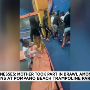 Woman engages in violence at SkyZone in Pompano Beach