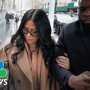 ‘Real Housewives’ star Jen Shah arrives for sentencing in federal fraud case