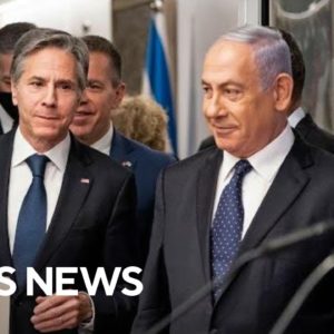 Watch Live: Blinken, Israeli Prime Minister Benjamin Netanyahu speak after holding meeting