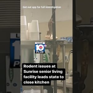 Rodent issues at Sunrise senior living facility leads state to close kitchen