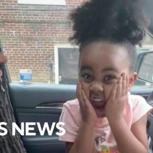 4-year-old reacts to mom having twins