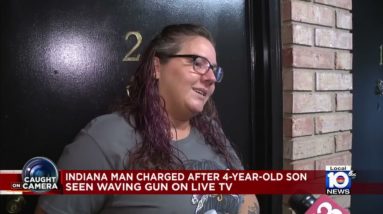 4-year-old waves gun around at apartment complex