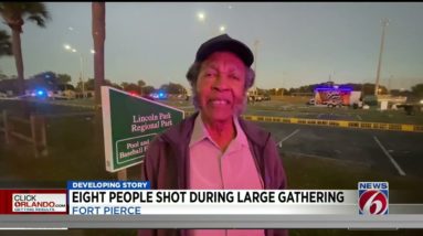 8 people shot during large gathering in Fort Pierce