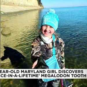 9-year-old girl makes rare discovery