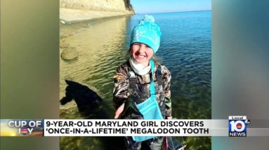 9-year-old girl makes rare discovery