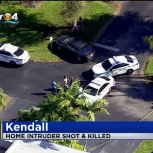 Alleged Home Intruder Shot And Killed In Kendall