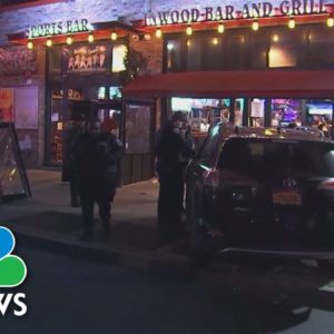 At least 20 injured when SUV slams into NYC sports bar