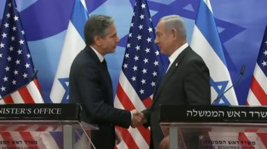 Secretary of State Antony Blinken, Israeli Prime Minister Benjamin Netanyahu meet amid outbreak o…