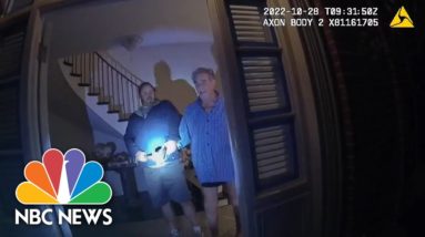 Bodycam video shows moment Paul Pelosi is attacked with hammer
