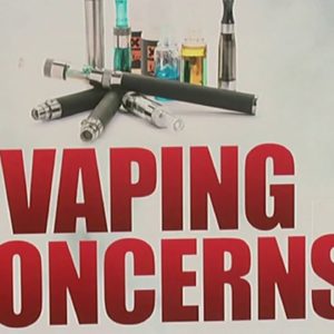 Concerns of vaping for young people