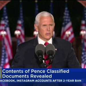Contents Of Pence Classified Documents Revealed