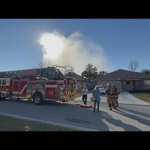 Crews respond to house fire in St. Johns County