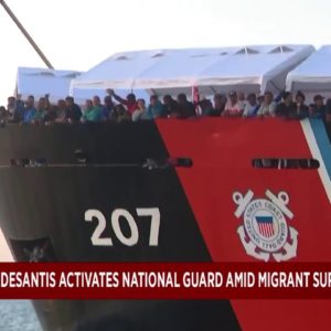 DeSantis calls upon National Guard amid migrant surge