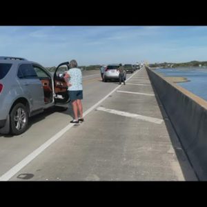 Drivers stuck on SR 206 Bridge in St. Augustine