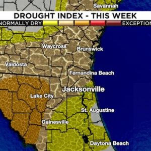 Dry conditions are leading to drought conditions across the area