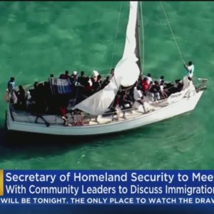 Homeland Security Secretary Alejandro Mayorkas makes South Florida stop to address the migrant crisi