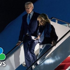 Biden returns to Washington amid DOJ review of found classified documents