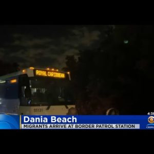 Hundreds Of Migrants Arrive At Dania Beach Processing Center Before Repatriation